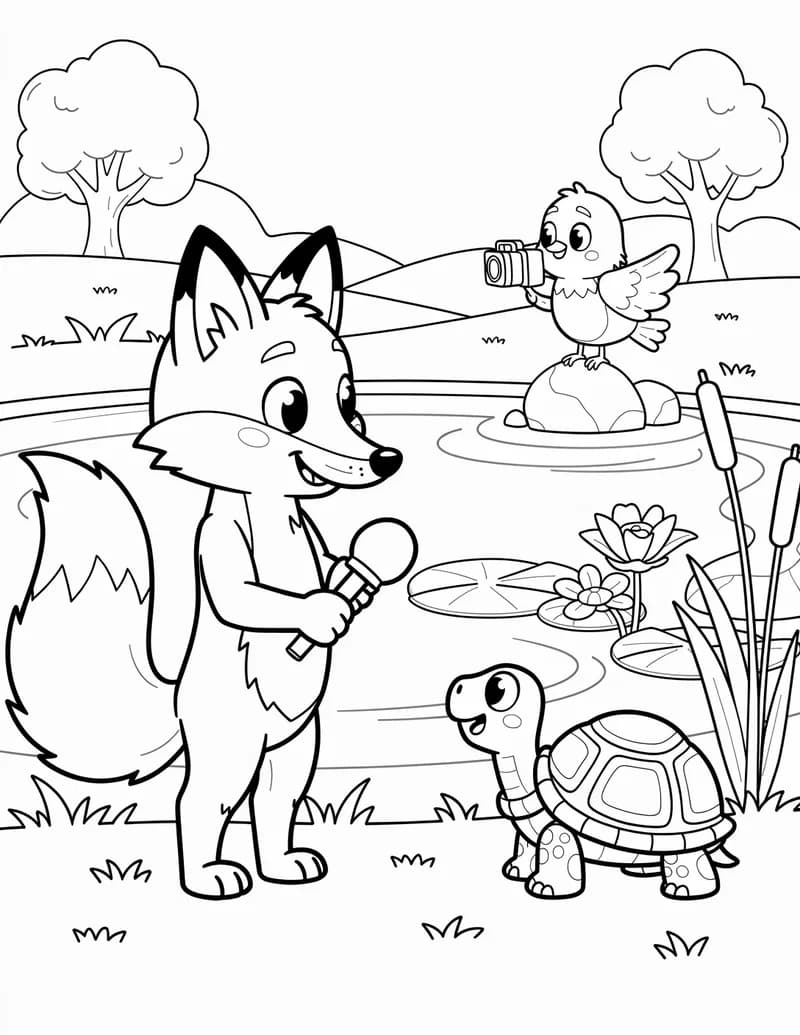 Coloring page — Nature Reporters